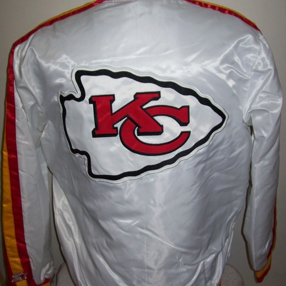 STARTER Fall 2019 Jackets & Coats Kansas City Chiefs Starter Snap